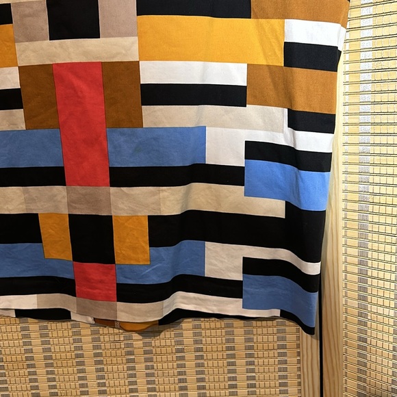 New York & Company Stretch Color Block Multicolored Pencil Skirt 18 - Picture 5 of 16